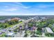 Wide aerial view of a city neighborhood and skyline at 3869 S Lake Dr # 146, Tampa, FL 33614