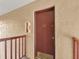 Condo entrance with a brown door and number 146 at 3869 S Lake Dr # 146, Tampa, FL 33614