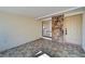 Covered entryway with tile flooring and a view into the living room at 1510 Ingram Dr, Sun City Center, FL 33573