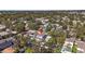 Aerial view showing home's location in a residential area at 1820 47Th N Ave, St Petersburg, FL 33714