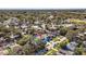 Aerial view showing home's location in a residential neighborhood at 1820 47Th N Ave, St Petersburg, FL 33714