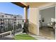 Outdoor balcony with artificial turf and grill at 200 4Th S Ave # 427, St Petersburg, FL 33701