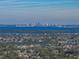 Aerial view of coastline and distant city at 237 32Nd N Ave, St Petersburg, FL 33704