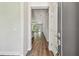 Inviting entryway showcasing beautiful hardwood flooring and an open floor plan at 2735 36Th N Ave, St Petersburg, FL 33713