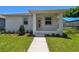A straight exterior view of the home featuring a modern color scheme and landscaping at 2735 36Th N Ave, St Petersburg, FL 33713