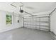 A view of the interior of the garage with epoxy flooring at 2735 36Th N Ave, St Petersburg, FL 33713