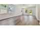 This light-filled living room has beautiful wood floors and neutral paint at 2735 36Th N Ave, St Petersburg, FL 33713