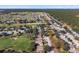 Aerial view of community with golf course at 31330 Spoonflower Way, Brooksville, FL 34602