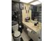 Clean bathroom with double vanity and shower at 4880 Locust Ne St # 234, St Petersburg, FL 33703