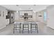 Kitchen island with seating for three at 5018 Bella Armonia Cir, Wimauma, FL 33598