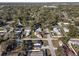 Aerial view of neighborhood, highlighting location and nearby homes at 5612 18Th St, Zephyrhills, FL 33542