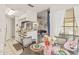 Bright dining area with table and chairs, adjacent to the kitchen at 8722 Mallard Reserve Dr # 204, Tampa, FL 33614