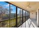 Enjoy the view from this screened balcony at 9433 Harbor Greens Way # 403, Seminole, FL 33776