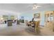 Charming dining room with a table, chairs, and built-in hutch at 1403 Cordova Grn, Seminole, FL 33777