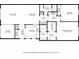 Concise floor plan showcasing a two-bedroom layout at 1403 Cordova Grn, Seminole, FL 33777