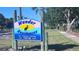 Community entrance sign for Wander Residences at Tierra Verde at 1515 Pinellas Bayway S # 45, St Petersburg, FL 33715