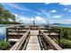 Relaxing waterfront dock with seating, grill, and stunning water views at 1515 Pinellas Bayway S # 45, St Petersburg, FL 33715