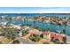 Waterfront property with canal access and lush landscaping at 219 Leeward Is, Clearwater Beach, FL 33767