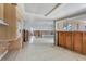Under construction kitchen with damaged walls and flooring at 219 Leeward Is, Clearwater Beach, FL 33767
