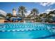 Community lap pool with a lighthouse at 322 Ibisview Ln, Apollo Beach, FL 33572