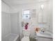 Simple bathroom with a toilet and sink at 401 Davison Ne Ave, St Petersburg, FL 33703