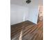Bright dining area with wood-look floors and access to the kitchen at 4510 Helena Ne St, St Petersburg, FL 33703