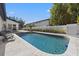 Relaxing swimming pool area with poolside seating at 100 Riviera Ne Way, St Petersburg, FL 33704