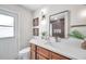 Modern bathroom with updated vanity and fixtures at 11810 Marla Ln, Seminole, FL 33772