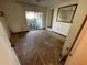 Empty bedroom exhibiting sliding glass doors for natural light and access to the home's outdoor spaces at 432 2Nd Ne Ave, Largo, FL 33770