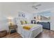 Bright bedroom with wood floors and ample natural light at 4915 Bay Ne St # 130, St Petersburg, FL 33703