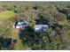 Aerial view of the property showing house and surrounding land at 11008 Browning Rd, Lithia, FL 33547