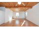 Dining room with wood ceiling and hardwood floors at 11008 Browning Rd, Lithia, FL 33547