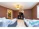 Cozy living room featuring a TV, fireplace and comfortable seating at 11008 Browning Rd, Lithia, FL 33547