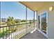 Relaxing screened balcony with stunning golf course views and ample sunlight at 1200 Country Club Dr # 3204, Largo, FL 33771