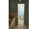 Bathroom with double vanity and accessible toilet at 14303 14Th St, Dade City, FL 33523