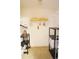 Walk-in closet with shelving, hanging storage, and carpeted flooring at 1727 Coco Palm Cir, Sun City Center, FL 33573
