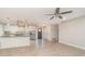Open concept kitchen and living area with modern finishes at 2746 Hibiscus St, Sarasota, FL 34239