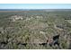 Aerial view of a property with surrounding lush greenery at 39716 Tworut Rd, Webster, FL 33597