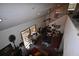 Spacious loft living area with access to deck at 39716 Tworut Rd, Webster, FL 33597