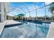 Relaxing pool area with a spa and water features at 5316 Loon Nest Ct, Apollo Beach, FL 33572