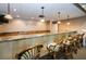 Community bar with granite counter and seating at 7400 Sun Island S Dr # 104, South Pasadena, FL 33707