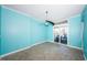 Dining room with tile floor and sliding doors to patio at 7400 Sun Island S Dr # 104, South Pasadena, FL 33707