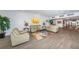 Elegant lobby with comfortable seating and modern flooring at 7400 Sun Island S Dr # 104, South Pasadena, FL 33707