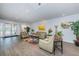 Bright lobby featuring comfortable seating and an inviting atmosphere at 7400 Sun Island S Dr # 104, South Pasadena, FL 33707