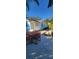Front yard with patio furniture and walkway to the house at 4801 14Th S Ave, St Petersburg, FL 33711