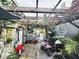 Backyard with pergola and space for outdoor furniture at 2912 W Main St, Tampa, FL 33607