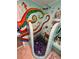 Unique bathroom with octopus-themed shower and sea turtle art at 3022 56Th S St, Gulfport, FL 33707