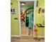 Artistic bathroom with octopus mural and unique shower at 3022 56Th S St, Gulfport, FL 33707