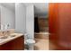 Modern bathroom with a tub, toilet and updated vanity at 912 Channelside Dr # 2320, Tampa, FL 33602
