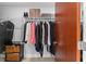 Walk-in closet with ample shelving and hanging space at 912 Channelside Dr # 2320, Tampa, FL 33602